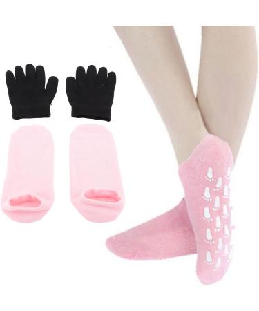 Gel Spa Socks and Gloves Set Improve Elasticity Moisturizing Gloves Socks Set for Skincare - Buy Online on SooperMarket.com