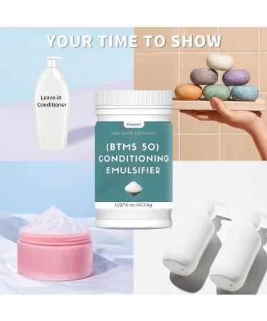 16 oz Premium BTMS 50 Conditioning Emulsifier for Leave-in Conditioner & More - 1 lb Pack - Buy Online on SooperMarket.com