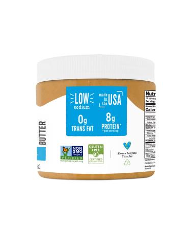 Natural Way Peanut Butter Original 16oz Jar - Made with Olive Oil, Non-GMO & Gluten Free - Buy Online on SooperMarket.com