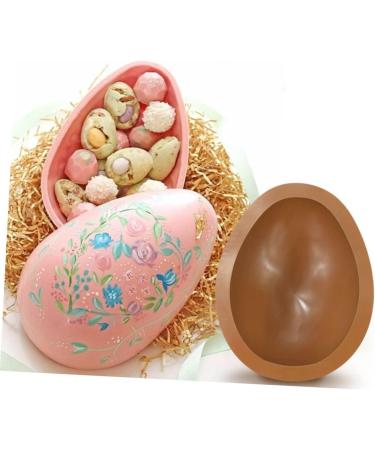 CIYODO Egg Silicone Mold Silicone Molds Silicone Dessert Molds Silicone Chocolate Mold 3D Egg Shape Soap 18.2X14.5X5.8CM Coffee - Buy Online on SooperMarket.com