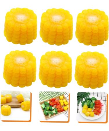 Alipis 6pcs Simulated Vegetables Fake Corns Props Food Ornament Broccoli Crowns Corn Stalks Artificial Corns Props Simulated Corns Fake Props Plastic Photo Prop Simulation Tomato Toy Pvc - Buy Online on SooperMarket.com