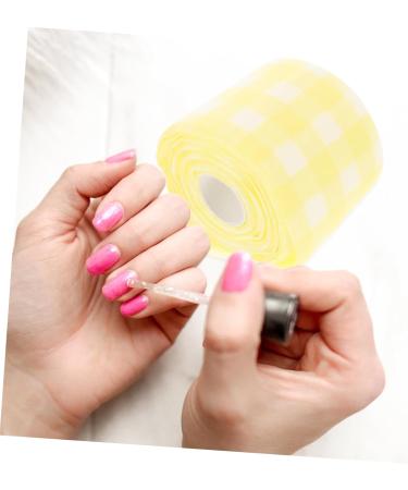 minkissy 3 Rolls Beauty Salon U-shaped Pillow Make up Remover Wipes Nail Accessories Cleaning Stuff Nail Cleaning Pads Lash Extension Supplies Absorbent Nail Polish Remover Pure Cotton - Buy Online on SooperMarket.com