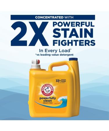 Arm & Hammer Clean Burst Liquid Laundry Detergent - 170 Loads 170 Fl Oz - Eco-Friendly & Effective Cleaning - International Shipping Available - Buy Online on SooperMarket.com