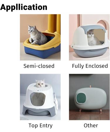 Cat Litter Deodorizer & Odor Eliminator - 99% Effective Neutralizer for Cat Urine | Portable Air Purifier A01 - Buy Online on SooperMarket.com