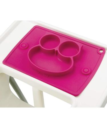 Silicone Divided Toddler Plates - Non Slip Suction Plates for Babies & Kids - BPA Free FDA Approved - 7owl-red - Buy Online on SooperMarket.com