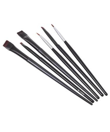 FRCOLOR 24 Pcs Eyeliner Makeup Brush Set - Gel & Lip Brushes Dual-Use Wands for Eyes & Brows Artificial Fiber - Perfect for Cosmetology & Professional Use - Buy Online on SooperMarket.com