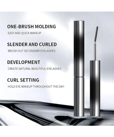 Lijieyou Curling Iron Mascara Curling Iron Mascara Washable Mascara Makeup Extra Slim Metal Mascara Long Lasting Waterproof and Sweatproof Mascar (Color : Brown) - Buy Online on SooperMarket.com