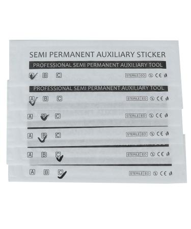 Eyebrow Grooming Stencil Stickers + Pencil Brush Guide for Beginners - Waterproof & Long Lasting Makeup Aid - Buy Online on SooperMarket.com