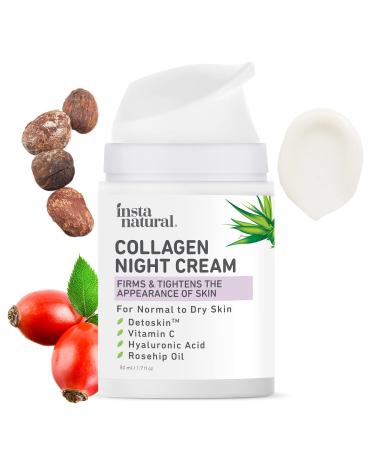 InstaNatural Collagen Night Cream 1.7 fl oz (50 ml)