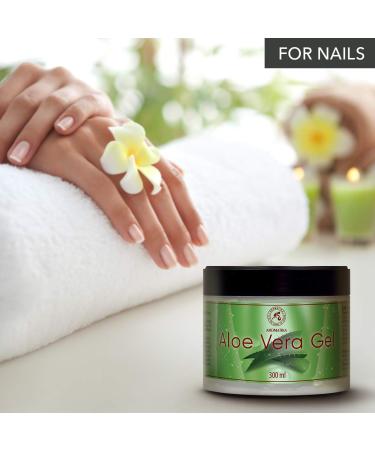 Aloe Vera Gel 300ml - Moisturizer for Face Hair & Body - Soothing Cooling Gel for All Skin Types - Perfect for Dry Skin & Shaving - Buy Online on SooperMarket.com