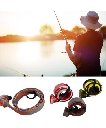 NATRUTH Rod Sock Fishing Rod Sleeve Cover Braided Mesh with Lanyard - 8pcs, 8 Color Options, for 74.8 Casting Sea Fishing Rods - Buy Online on SooperMarket.com