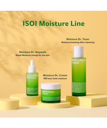 ISOI Moisture Dr. Soothing Toner 130ml | Hydrating Facial Toner with Tea Tree Ceramide & Hyaluronic Acid | Soothes & Strengthens Skin Barrier - International Shipping Available - Buy Online on SooperMarket.com