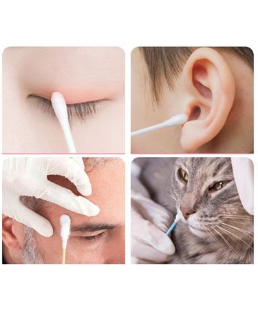 Nicoone Double Tips Cotton Swabs - 300 Pack Cotton Tubes for Makeup Personal Hygiene Pet Care & First Aid - Durable Wood Sticks and Storage Box - Buy Online on SooperMarket.com