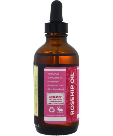 100% Pure Organic Hagebutten L 4 fl oz (118 ml) Life Rose - Buy Online on SooperMarket.com