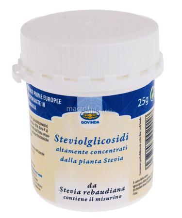 Govinda Stevioside Powder 25g 1