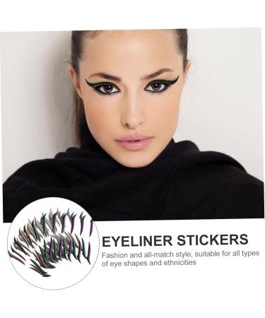 Didiseaon 120 Pairs Eyeliner Eye Skin Sticker Double Eyelid Stickers Eye Makeup Plastic Eyes Tool - Buy Online on SooperMarket.com