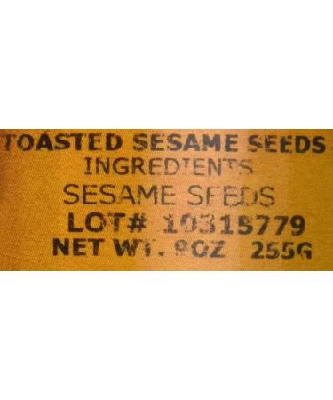 Premium Gourmet Toasted Sesame Seeds - 9 Oz Medium Jar by Its Delish - Buy Online on SooperMarket.com