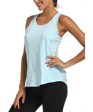 HLXFHB Women's Workout Tank Top - Sky Blue, S - Buy Online on SooperMarket.com