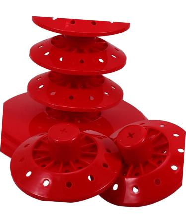 HOLIDYOYO pp lollipop holder desktop lollipop holder lollipops stand plastic lollipop rack red - Buy Online on SooperMarket.com