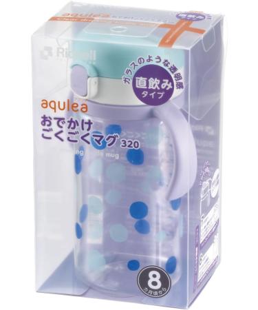 Richell Aqulea Outing Straw Mug 200 Light Blue | Eco-Friendly Travel Tumbler - Buy Online on SooperMarket.com