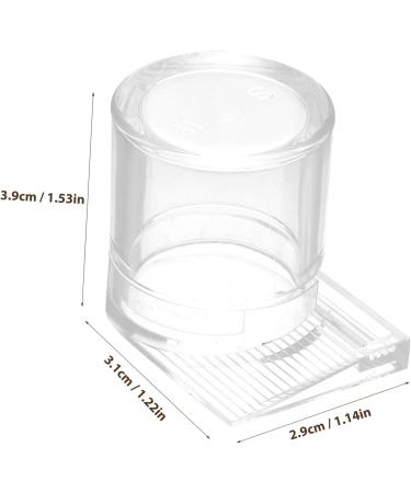 BUGUUYO Pet Water Feeder Ant Nest Water Cup Ant Watering Station Ant Nest Feeder Transparent Plastic - Buy Online on SooperMarket.com