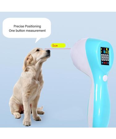 Non Contact Digital Pet Thermometer Infrared Fast and Accurate Pet Temperature Detection with Easy to Read LCD Display Dog Temperature Monitor Animal Thermometer for Pet Cats Dog - Buy Online on SooperMarket.com