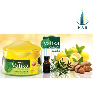 Vatika Naturals Nourish & Protect Styling Hair Cream - Henna Almond & Aloe Vera | 140 ml | Nourishing Vatika Oils - International Shipping Available - Buy Online on SooperMarket.com