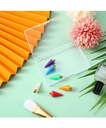 HLELU 16 Pieces Nail Rhinestones Picker Replacement Tips for Nail Dotting Pen to Pick Up Nail Gem Jewelry - Buy Online on SooperMarket.com