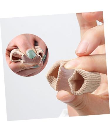 KALLORY 4pcs Toe Stretcher & Separator Set - Foot Protectors for Hammer Toe, Straightener Brace - Adjustable 6X3.2CM, Assorted Color - Buy Online on SooperMarket.com