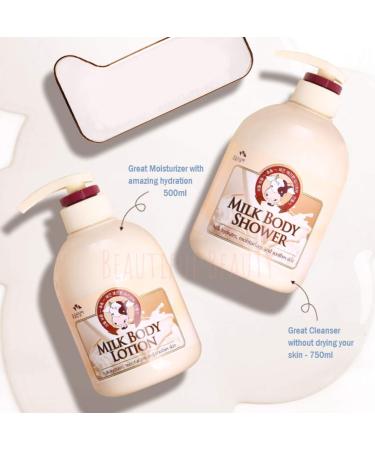 SOMANG Milk Body Lotion 500ml - Soothing and Moisturizing Formula - Buy Online on SooperMarket.com