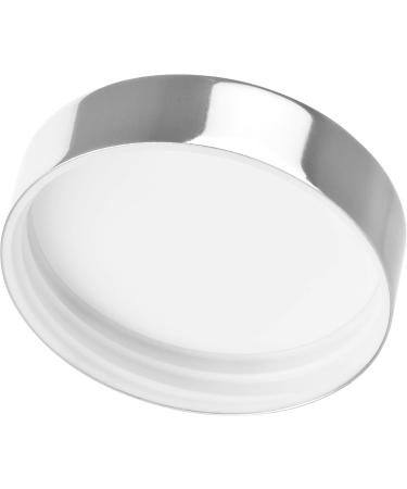 6 Pack Clear PET Plastic Low Profile Jar 6 oz with Silver Metal Lid - Ideal for Cosmetics Crafts & Storage - Buy Online on SooperMarket.com