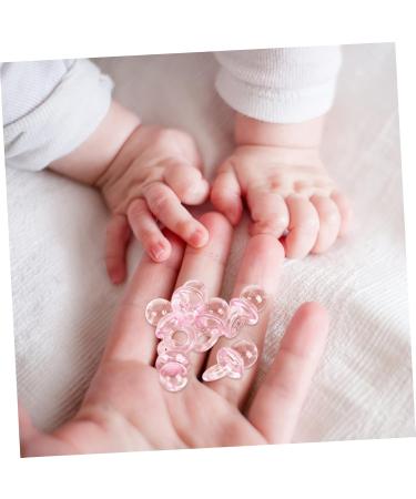 100 Pieces Baby Pacifiers - Blue/Shiny Baby Shower Toys | DIY Accessories & Acrylic Chupones - Pack of 1 - Buy Online on SooperMarket.com