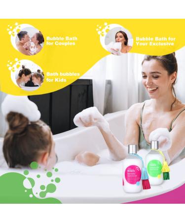 Autumn Shower Epsom Salt Bubble Bath Set - Rose Water & Eucalyptus Mint - 26 Fl Oz (2 Pack) - Buy Online on SooperMarket.com