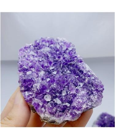 150gwholesale Natural Amethyst Quartz Cluster Reiki Crystals Art Home Decor Gift - Buy Online on SooperMarket.com