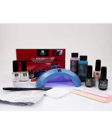 RC Red Carpet Manicure Gel Polish Pro Kit Blue LED Light