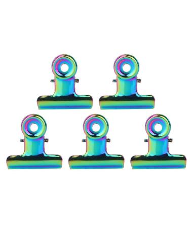 Nail Extension Clips 5PCS Stainless Curve C Nail Curve Clamp Clips Multifunction Nail Art Accessories Metal Tools