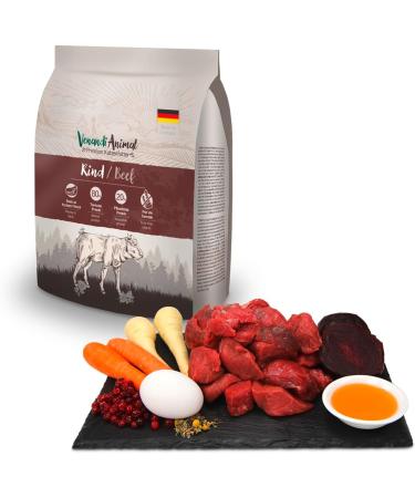 Venandi Animal Premium Grain-Free Cat Food - Beef | Fresh Meat Dry Food (300g Pack) - Buy Online on SooperMarket.com