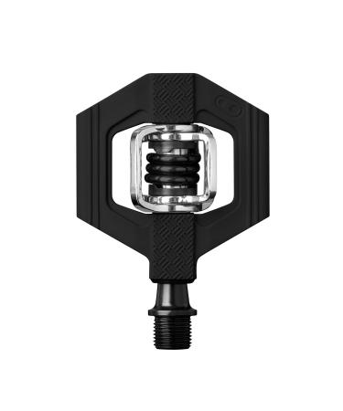 Crankbrothers Candy Clip-In MTB Bike Pedal - Gravel/XC/Trail Lightweight Bicycle Pedal, 4 Sided Entry, Customizable Float, Premium Bearings Candy 1 Black