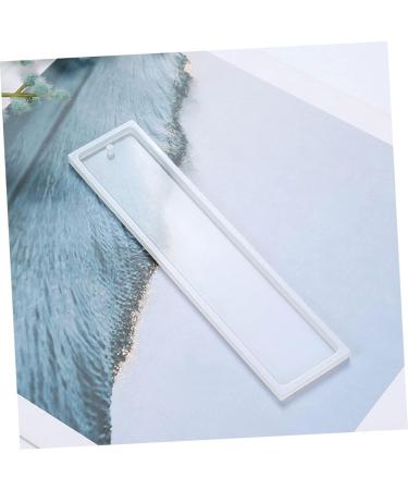Operitacx 15pcs Silicone Mold Epoxy Resin Diy Crystal Epoxy Mold Soap Molds Blank Bookmark Mould Books Simple - Buy Online on SooperMarket.com