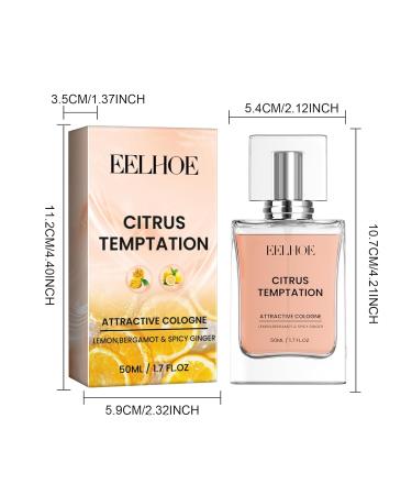 Pheromone Cologne for Men-Charm Cologne for Men - Hypnosis Cologne Fragrances for Men Cologne for Men to Attract Woman Eau de Toilette Enhanced Fragrances Perfume-50ML (CITRUS TEMPTATION-3 Pack) - Buy Online on SooperMarket.com