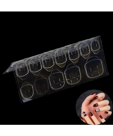ILamourCar 720Pcs False Nail Stickers and Glue Set - 30 Sheets Double-Sided Tabs for Fake Nails Tips - Buy Online on SooperMarket.com
