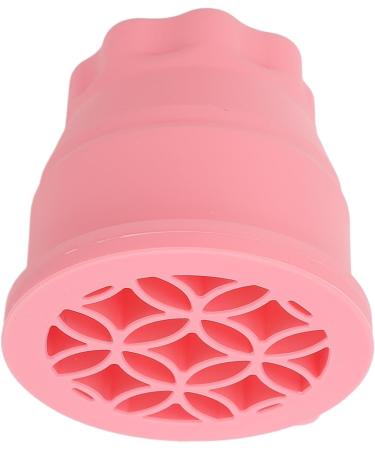 Makeup Brush Cleaner Cup Portable Silicone Scrubber Bowl Efficient Cleaning Drying Rack (Pink) - Buy Online on SooperMarket.com