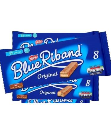 The Original Nestle Biscuit Bars with Milk Chocolate - BLUE RIBAND Milk Chocolate Biscuit Bars Having 8 Chocolate Bars Each Pack (Pack of Eight 18g) - Buy Online on SooperMarket.com