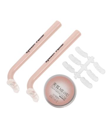 1 Set Eye Makeup Aid Lower Eyelash Stamps Lash Stamp for Lower Lashes Lower Lashes Stamp for Women Reusable Eyelash Stencils Makeup Tool for Women Eye Makeup Tool minkissy 12.00X3.50X2.50CM