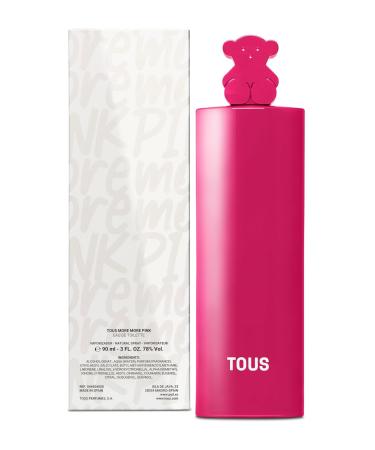 Tous More More Pink for Women - 3 oz EDT Spray - Buy Online on SooperMarket.com