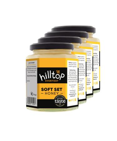 Hilltop Honey - Soft Set Honey - 4 x 340g