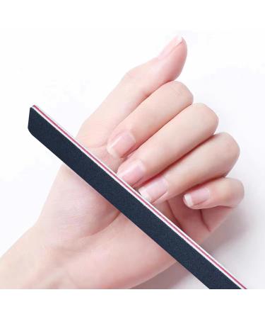 Buy Reusable Nail File & Thin Buffer Block - Double Sided Manicure Tools 100/180 Grit | International Shipping Available - Buy Online on SooperMarket.com