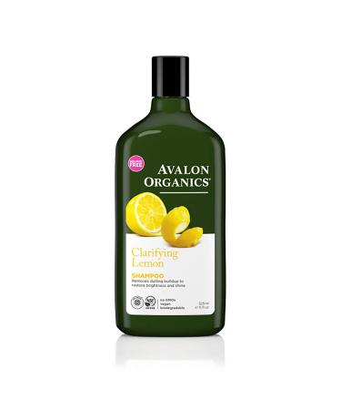 Avalon Organics Shampoo  Clarifying Lemon  11 Oz