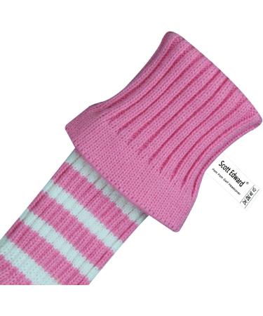 Scott Edward Golf Headcovers Set - Driver, Fairway Wood & Hybrid - Pink White Stripes - Buy Online on SooperMarket.com