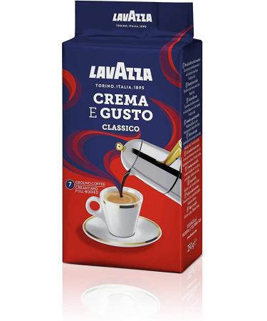 Buy Lavazza Coffee Crema e Gusto - Ground Coffee Beans (10 x 250g) | Mocha Flavor | International Shipping Available - Buy Online on SooperMarket.com
